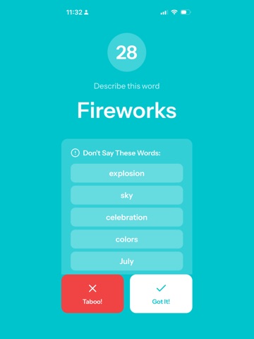 Quickfire Party Game iPad screenshot