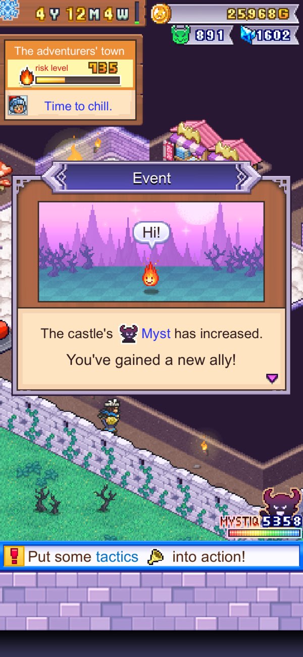 Demon Castle Story Hack screenshot 8 - game app interface
