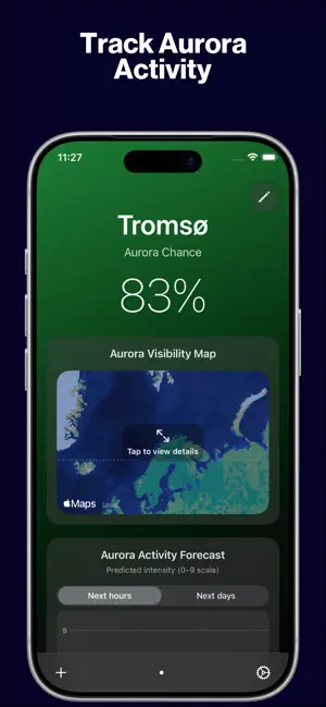 Aurora Live: Northern Lights screenshot 1
