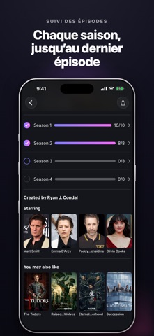 Hobi Time: Suivi Séries TV iPhone screenshot 8
