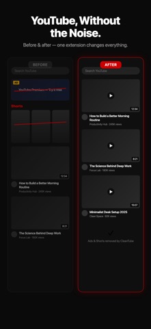 CleanTube - 广告拦截器 screenshot