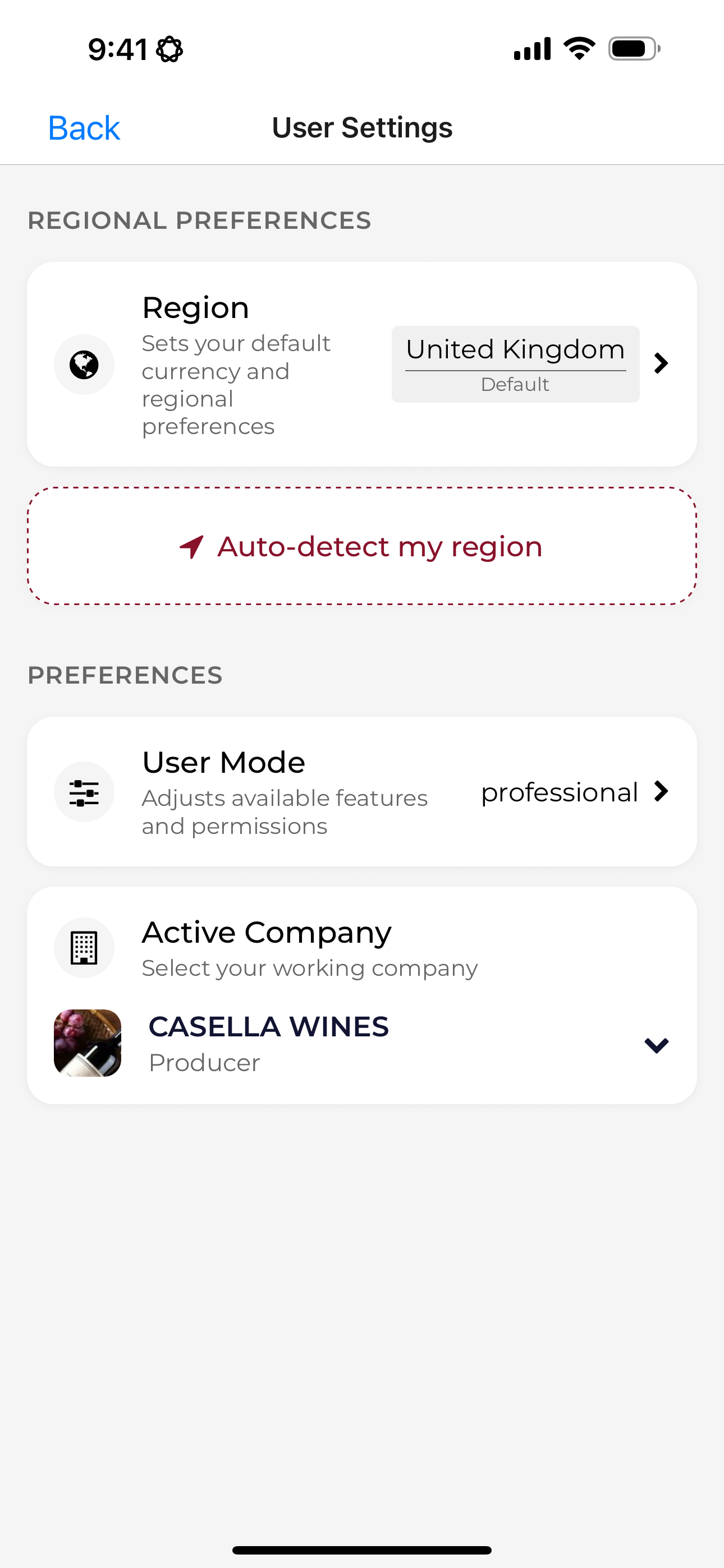 World Wine List screenshot 4