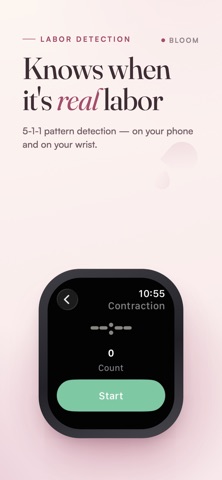 Pregnancy Tracker by Bloom iPhone screenshot