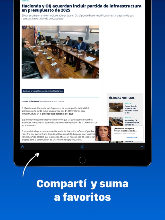 Screenshot #6 pour Periódicos Costarricenses
