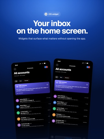 Pliego Mail iPad screenshot