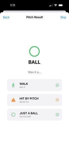 Baseball Speed app screenshot 3