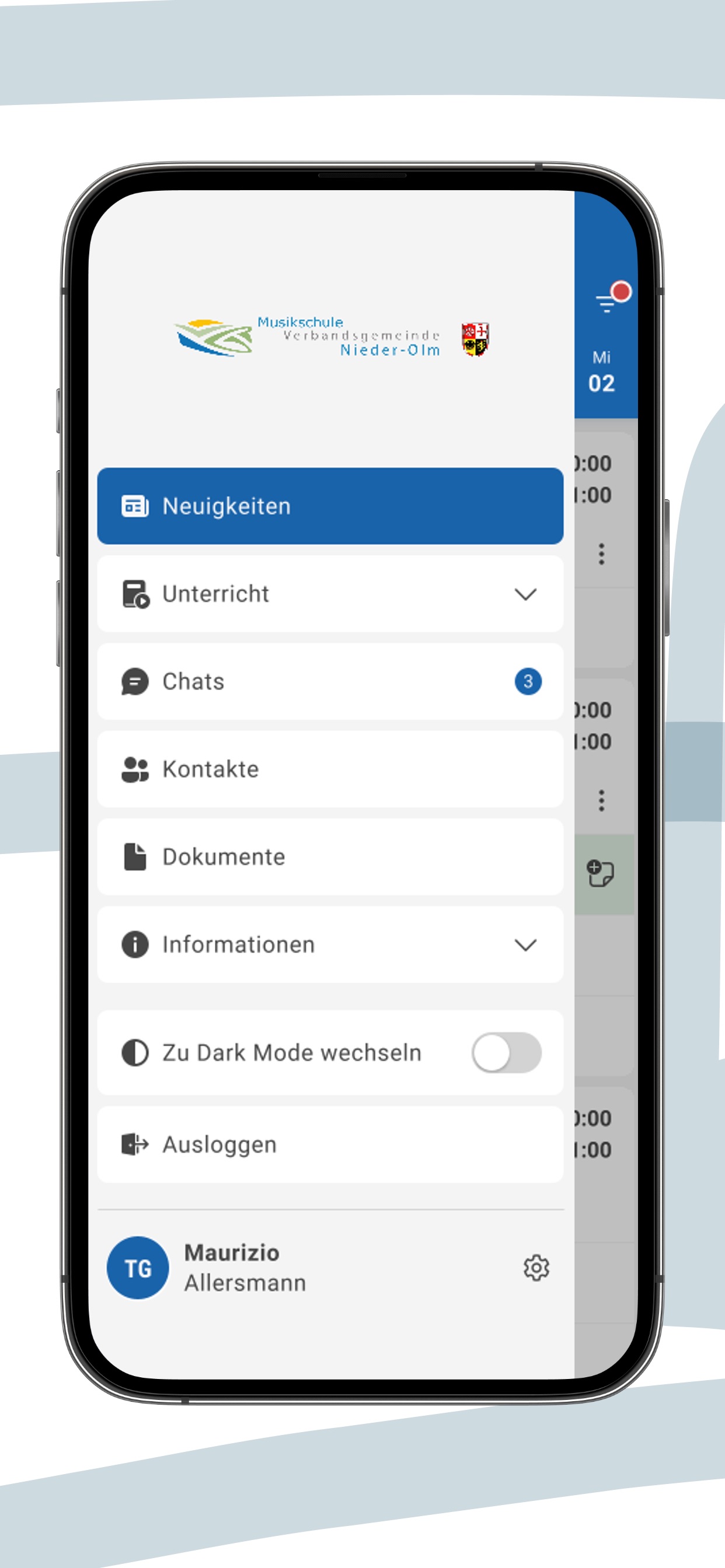 Screenshot 1 of Musikschule VG Nieder-Olm