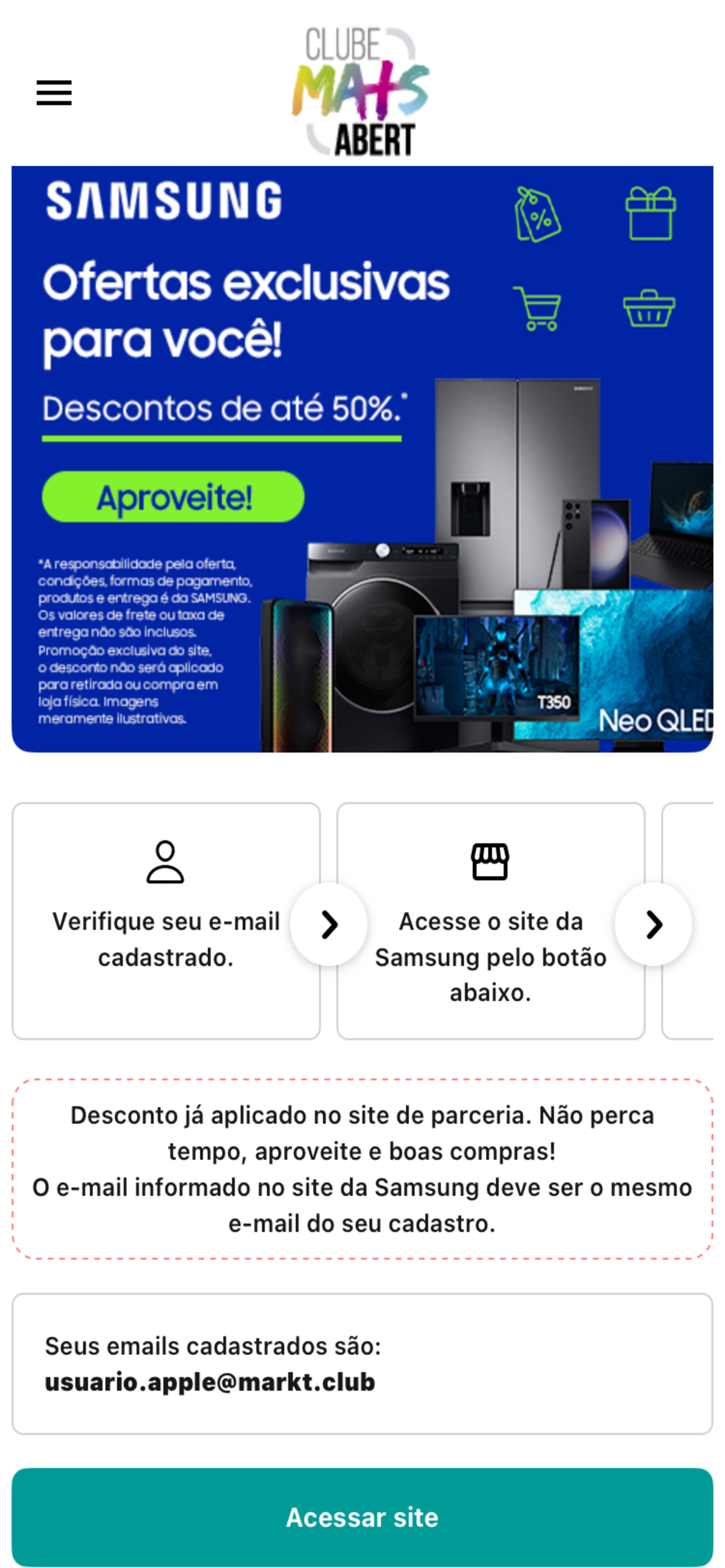 Clube ABERT screenshot 4
