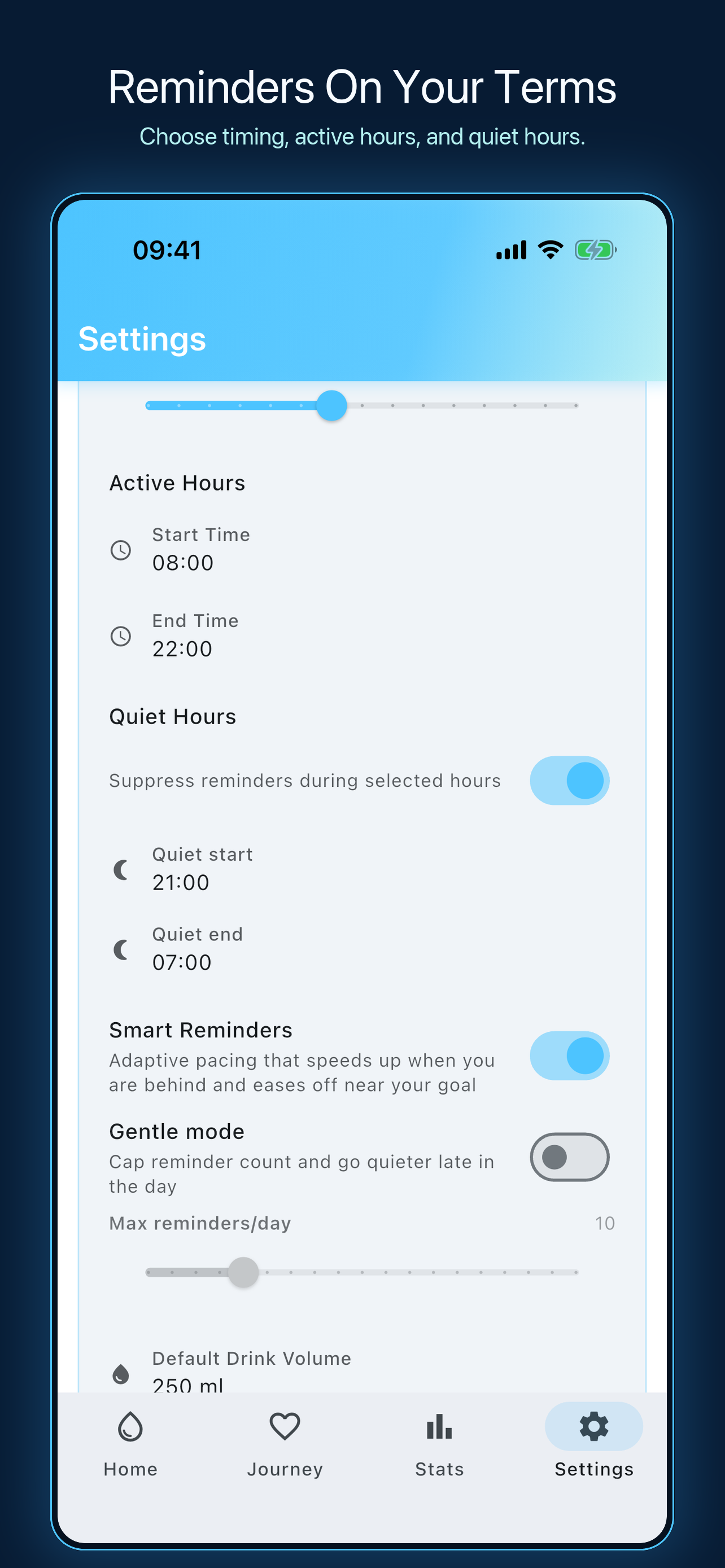 Water Tracker: Hydration Log screenshot 7