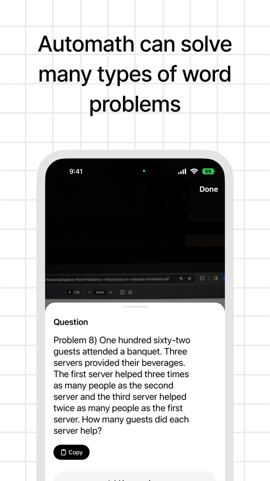 #3. Automath: AI Math Solver (iOS) Podle: Inter Platforms Pty Ltd