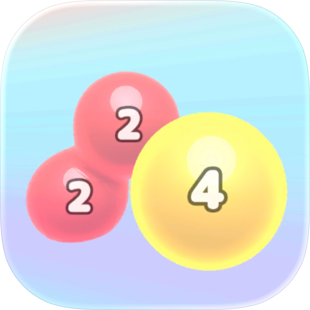 Apple App Store cover for Melty Bubble: Healing Puzzle