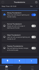 Thunderstorm for Nanoleaf screenshot