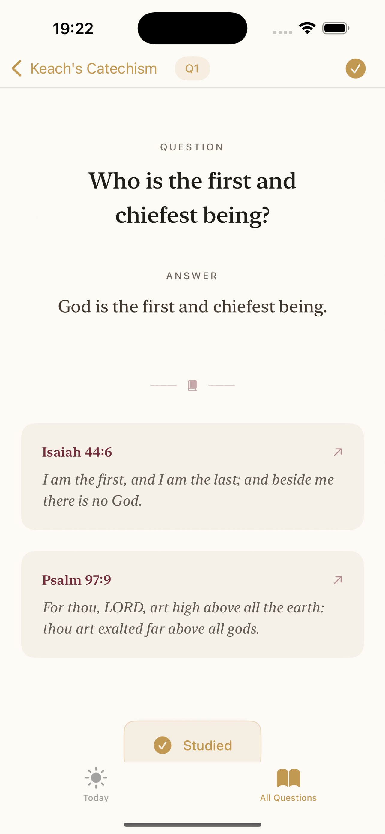 Catechize screenshot 3