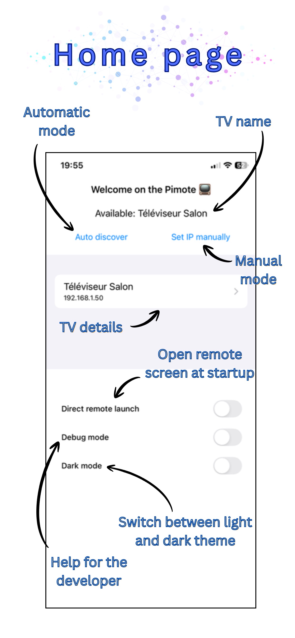 Screenshot 3 of Pimote