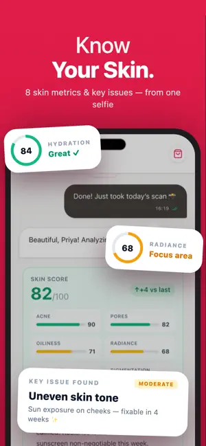 PerfectSkin - AI Skin Coach screenshot 2