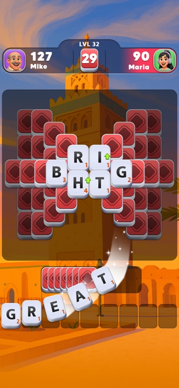 Word Tiles GO screenshot 5