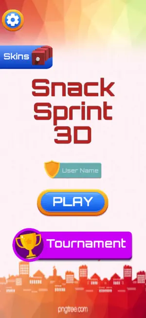 Snack Sprint 3D screenshot 3