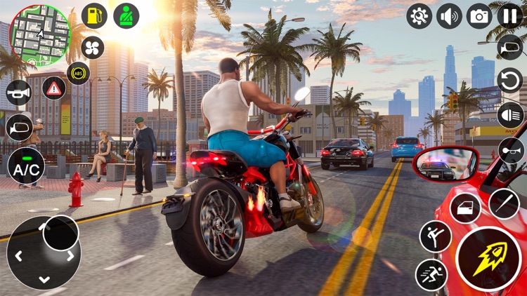 Grand Gangster War Crime City screenshot-3