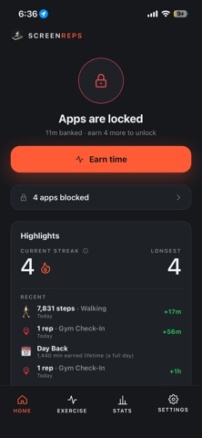 ScreenReps screenshot