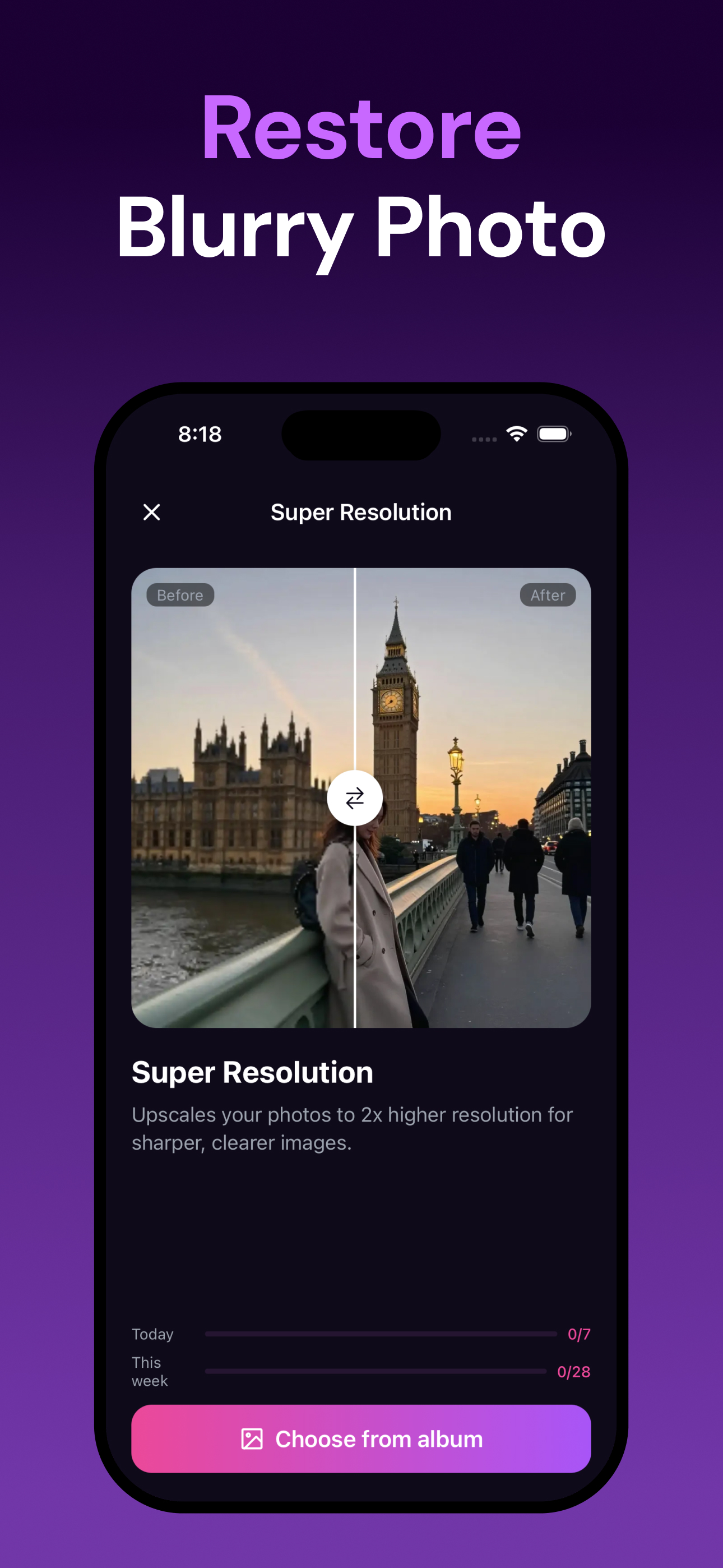 glint - AI Photo Filter Editor