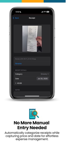 PaperTrail: Receipt Tracker Screenshot 2 of 6