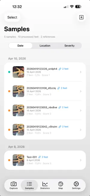 Podo: Poultry footpad scoring screenshot 2