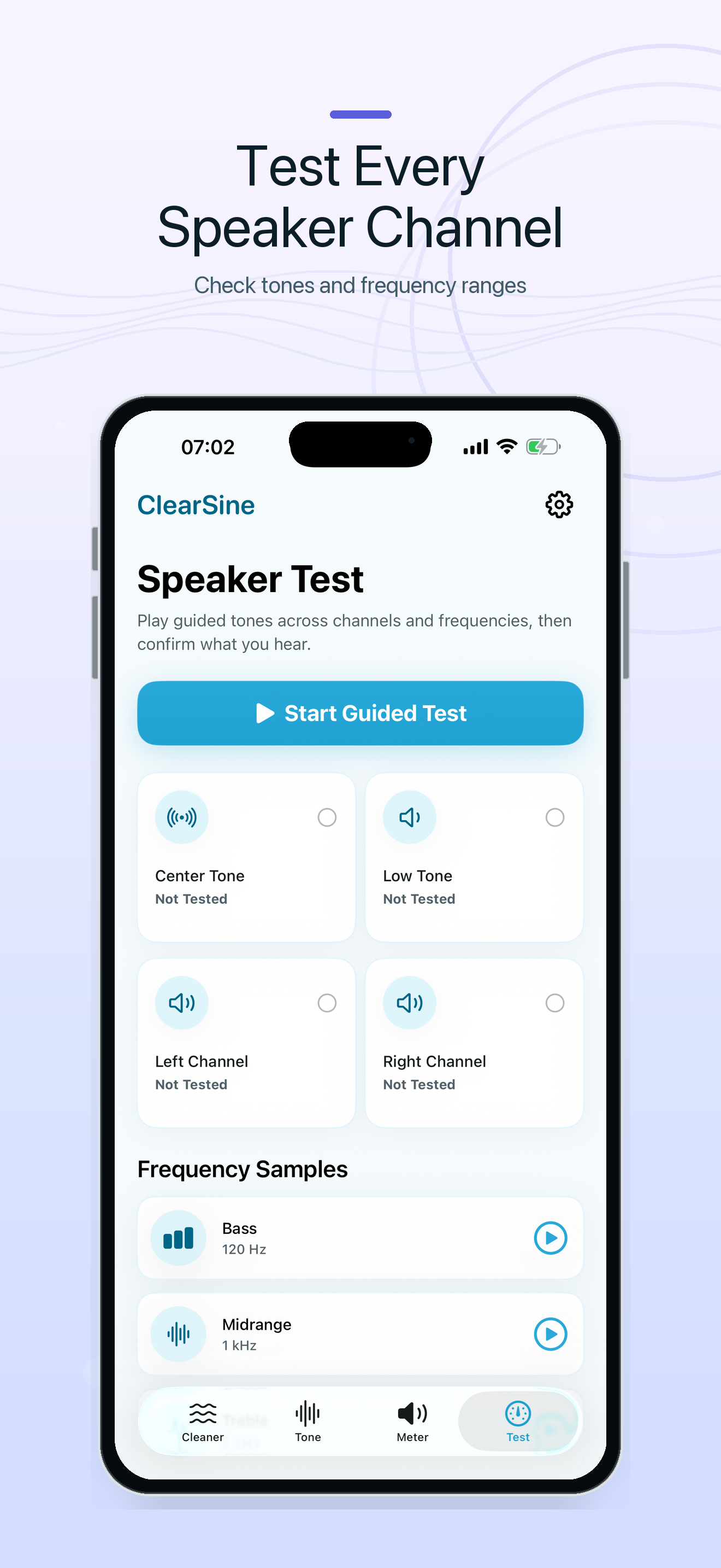 ClearSine - Speaker Cleaner screenshot 4