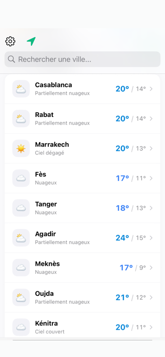 meteo maroc Screenshot 2 of 6
