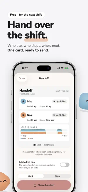 Moro: Multiples Baby Tracker screenshot 4