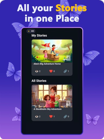 TaleforMe - AI story maker iPad screenshot