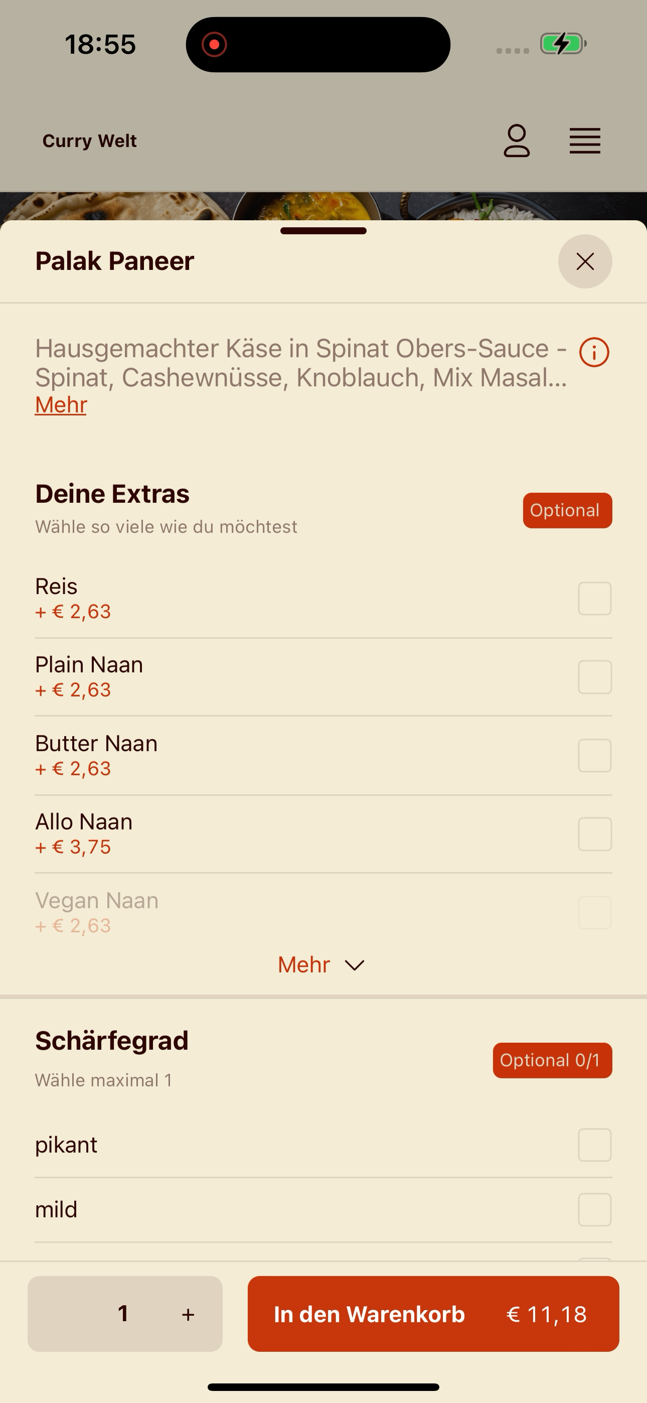Curry Welt screenshot 7