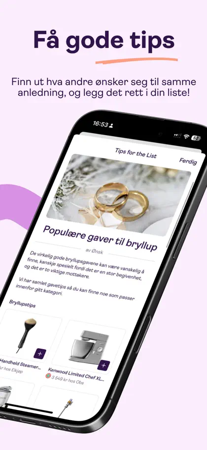 Ønsk - hele Norges gaveekspert ekran görüntüsü 6 / 6