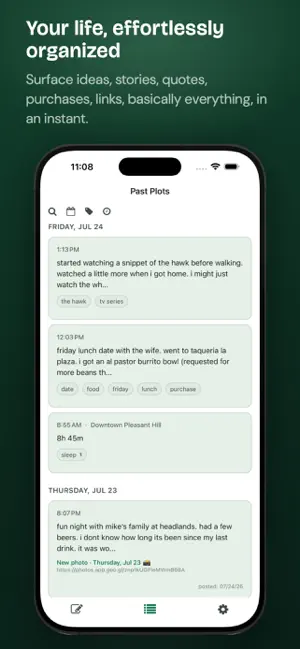 Plotamus : Index your life screenshot 2