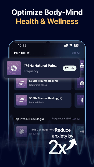 Brainwaves -- Binaural Beats iPhone screenshot 5 - Productivity app