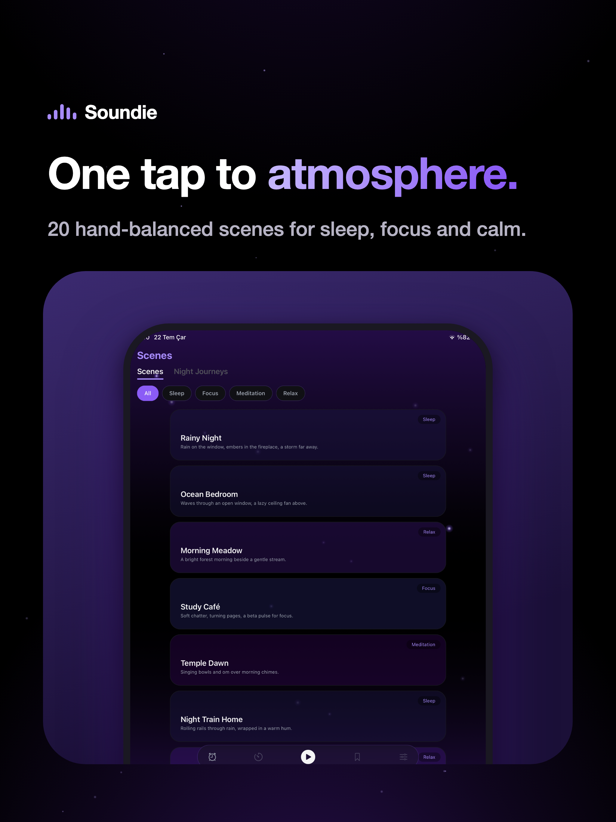 Soundie: Sleep & Focus Sounds screenshot 12