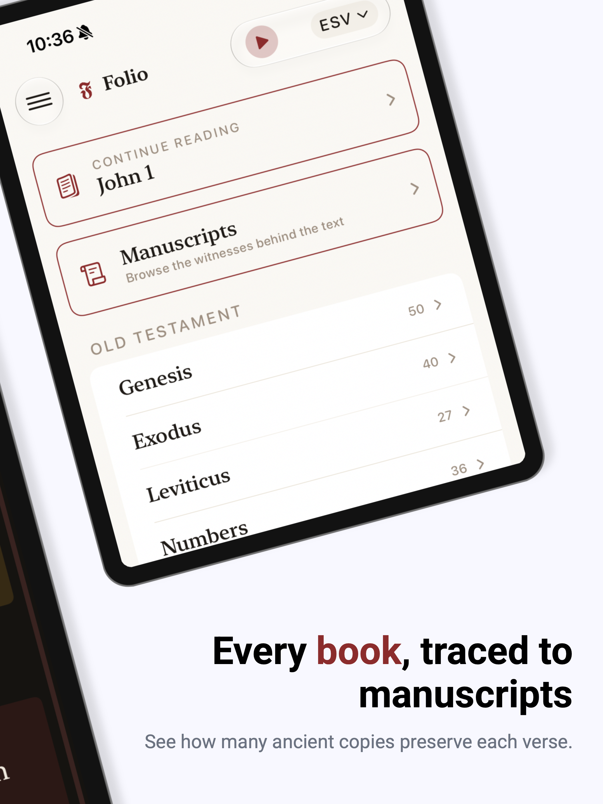Folio Bible screenshot 16