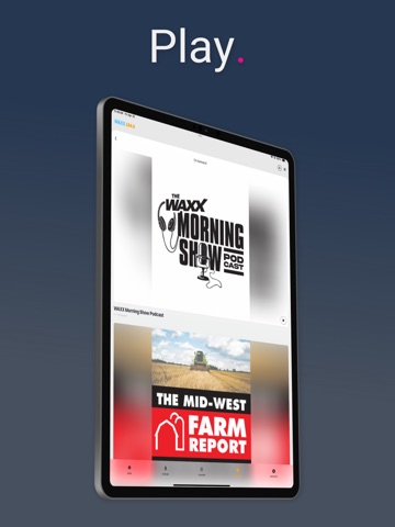 104.5 WAXX iPad screenshot