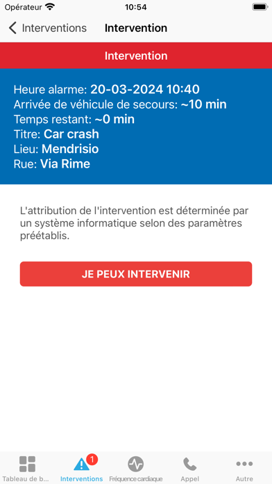 Screenshot #3 pour First Responders Vaud