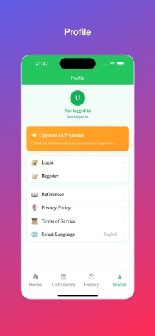 肾小球过滤计算器 screenshot