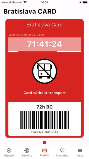 Bratislava CARD screenshot 1
