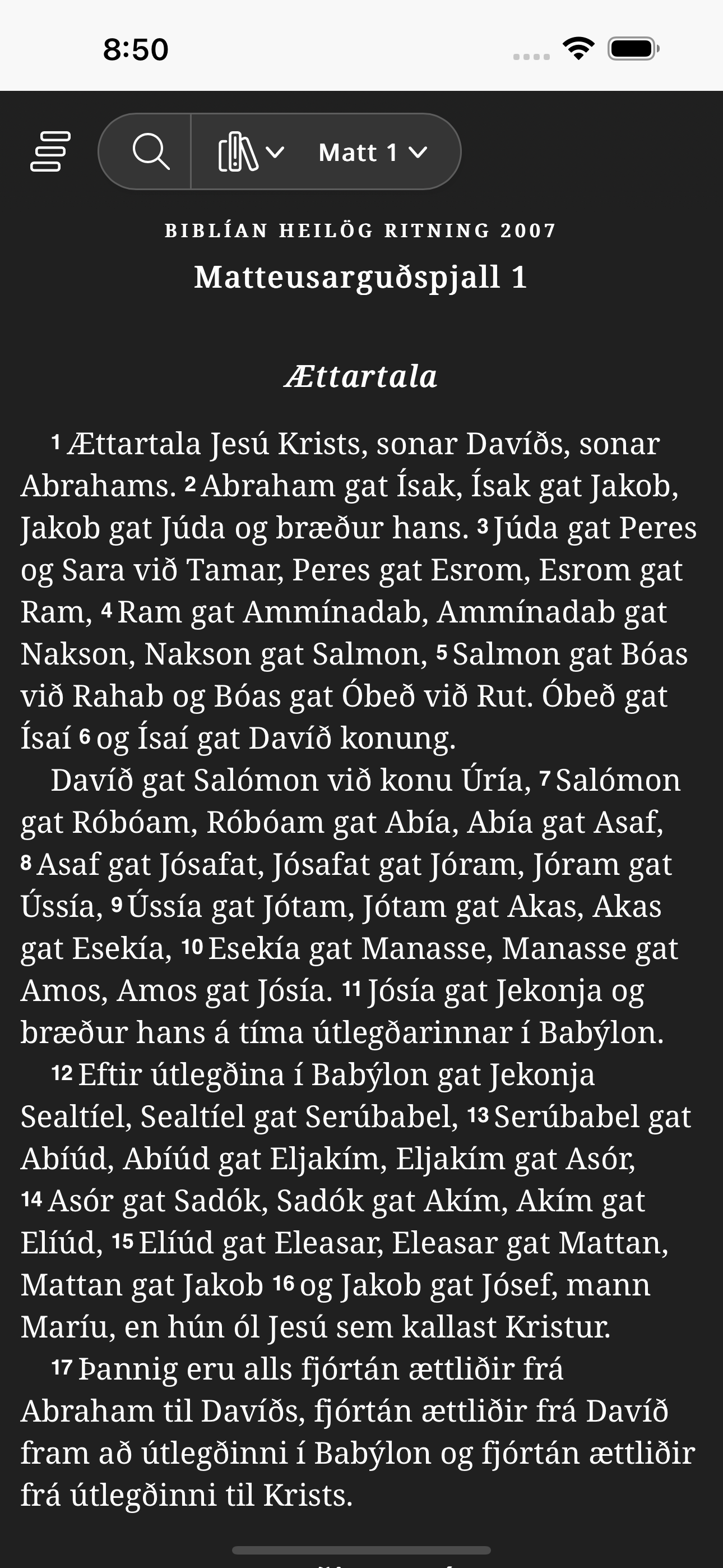 Biblían screenshot 5