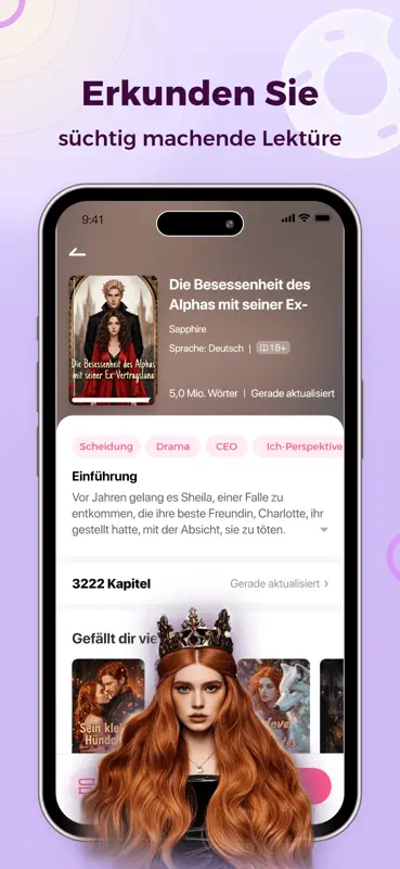 NovelMax: Geschichten & Romane screenshot 4 of 5