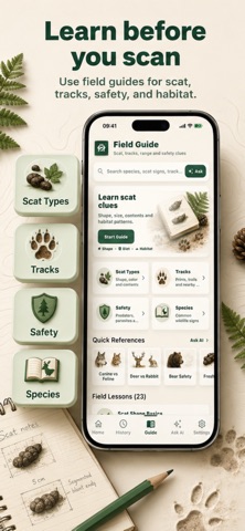 Animal Scat Identifier iPhone screenshot