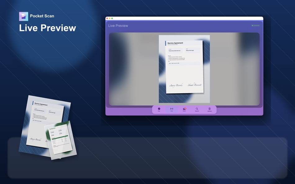 #2. Pocket Scan Receiver (macOS) De: Haro LLC