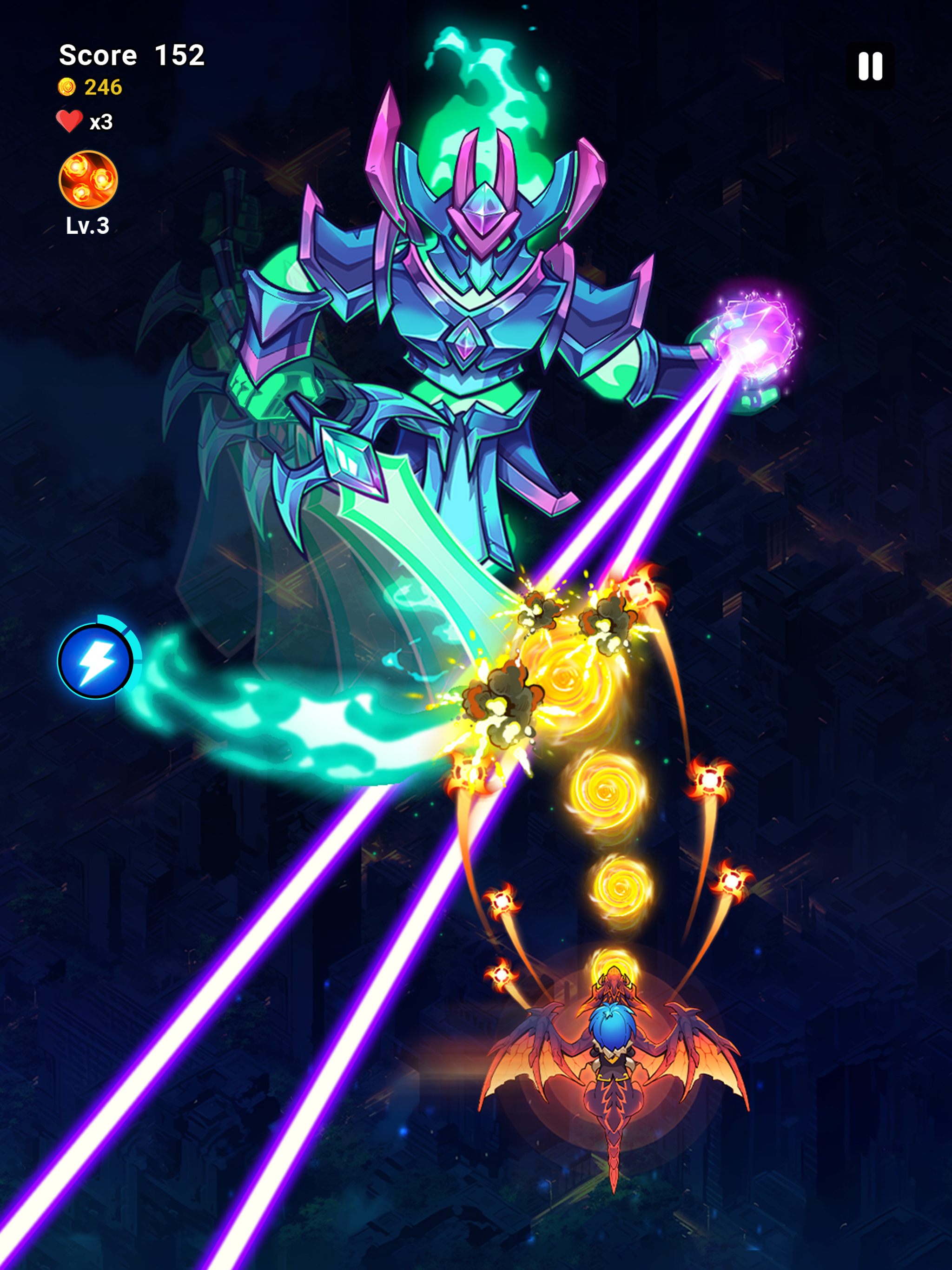 Dragon Wings: RPG Shoot 'em up