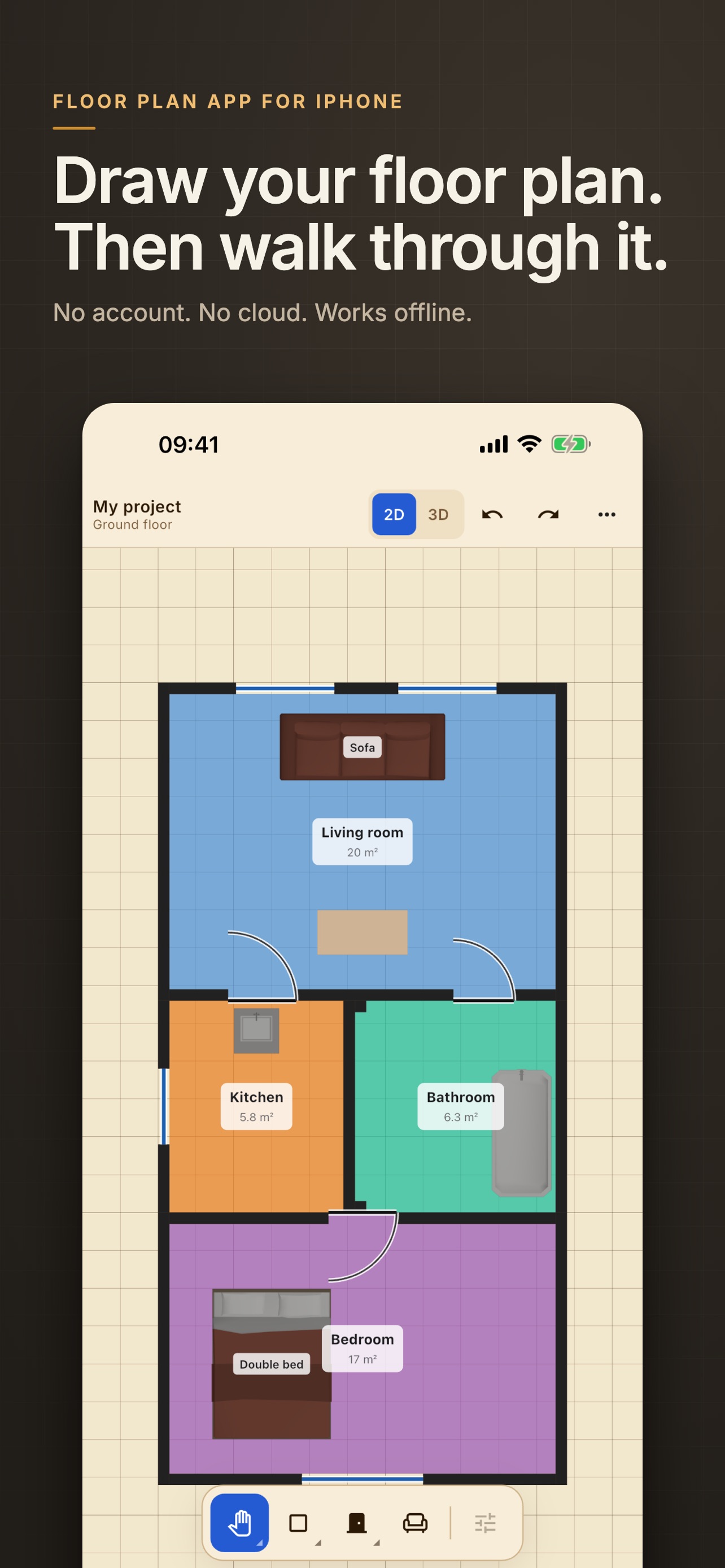 Screenshot 1 of Arti — Plan 2D & 3D