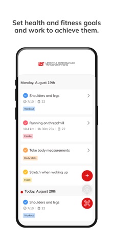 LIFESTYLE TRANSFORMATIONS Screenshot 4 of 6