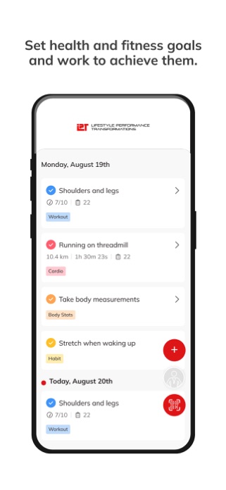 LIFESTYLE TRANSFORMATIONS Screenshot 4 of 6