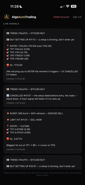 AlgoAutoTrading screenshot 1
