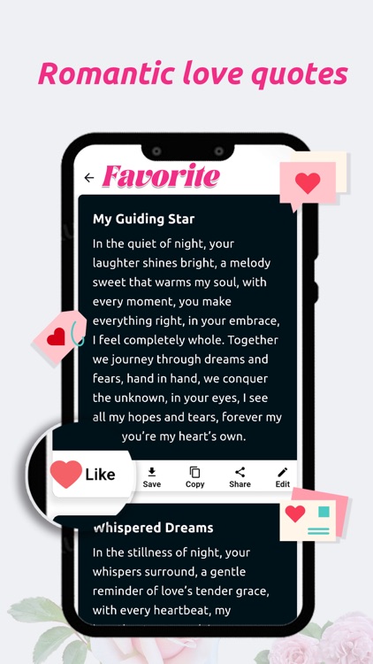 Love Poems - Romantic Messages screenshot-3
